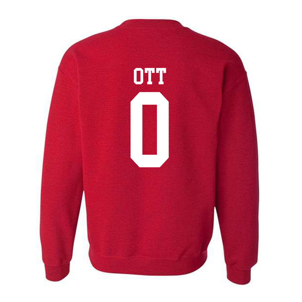 Oklahoma - NCAA Football : Jaydn Ott - Classic Shersey Crewneck Sweatshirt-1