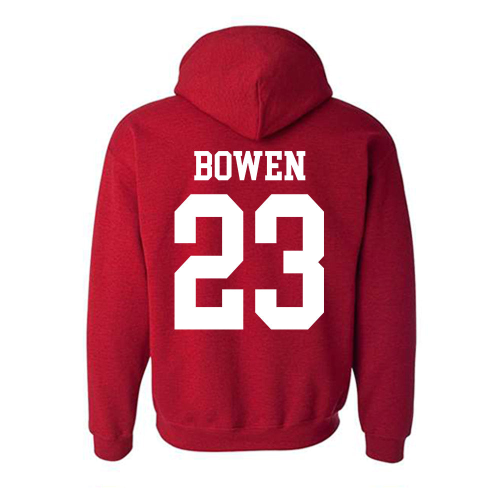 Oklahoma - NCAA Football : Eli Bowen - Classic Shersey Hooded Sweatshirt-1
