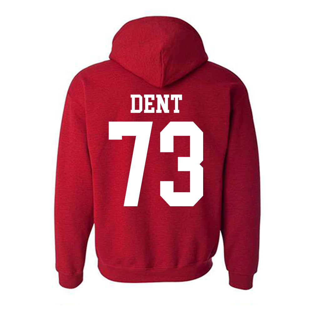 Oklahoma - NCAA Football : Isaiah Dent - Classic Shersey Hooded Sweatshirt-1