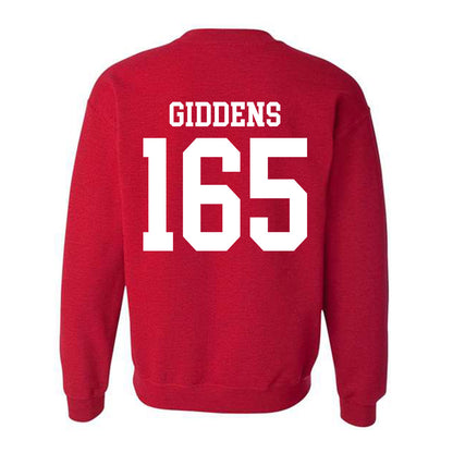 Oklahoma - NCAA Wrestling : Clay Giddens - Classic Shersey Crewneck Sweatshirt-1