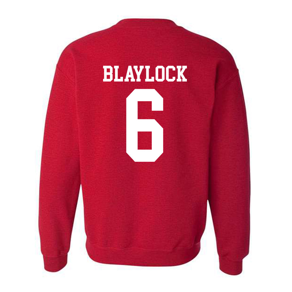 Oklahoma - NCAA Football : Tory Blaylock - Classic Shersey Crewneck Sweatshirt-1