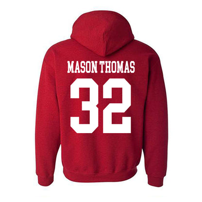 Oklahoma - NCAA Football : R Mason Thomas - Classic Shersey Hooded Sweatshirt-1