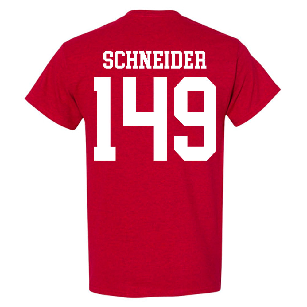 Oklahoma - NCAA Wrestling : Layton Schneider - Classic Shersey T-Shirt-1