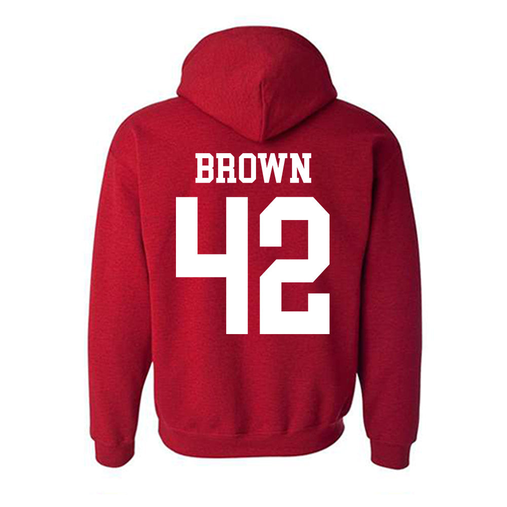 Oklahoma - NCAA Women's Soccer : Riley Brown - Classic Shersey Hooded Sweatshirt-1