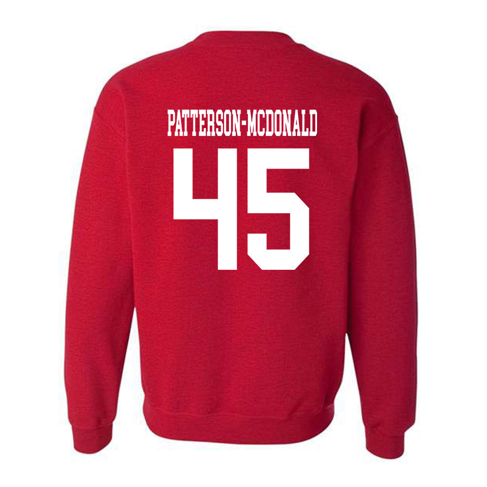 Oklahoma - NCAA Football : Mykel Patterson-McDonald - Classic Shersey Crewneck Sweatshirt-1
