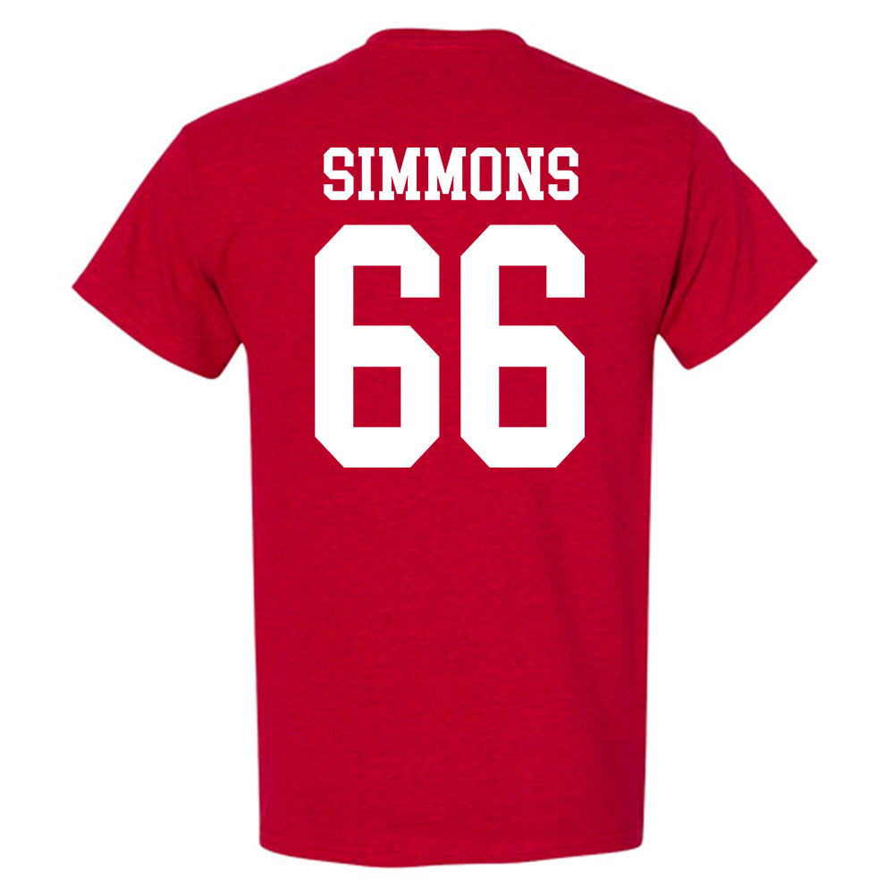 Oklahoma - NCAA Football : Derek Simmons - Classic Shersey T-Shirt-1