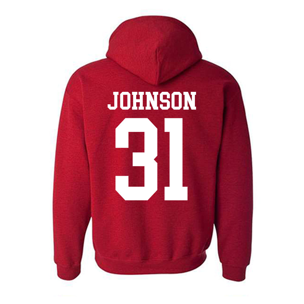 Oklahoma - NCAA Baseball : Cameron Johnson - Classic Shersey Hooded Sweatshirt-1