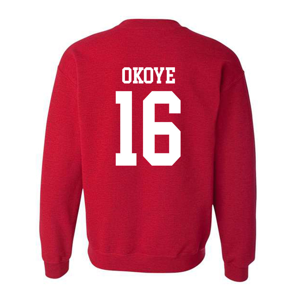 Oklahoma - NCAA Football : Danny Okoye - Classic Shersey Crewneck Sweatshirt-1