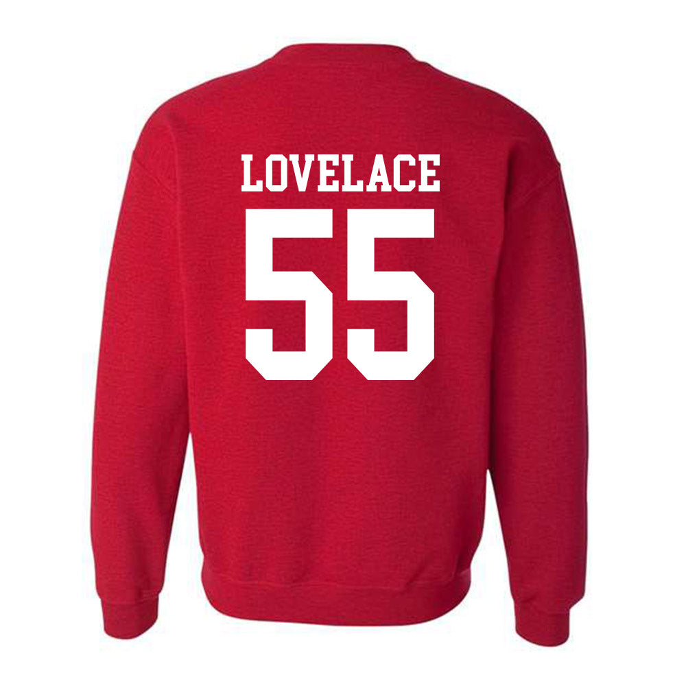 Oklahoma - NCAA Men's Basketball : Reid Lovelace - Classic Shersey Crewneck Sweatshirt-1