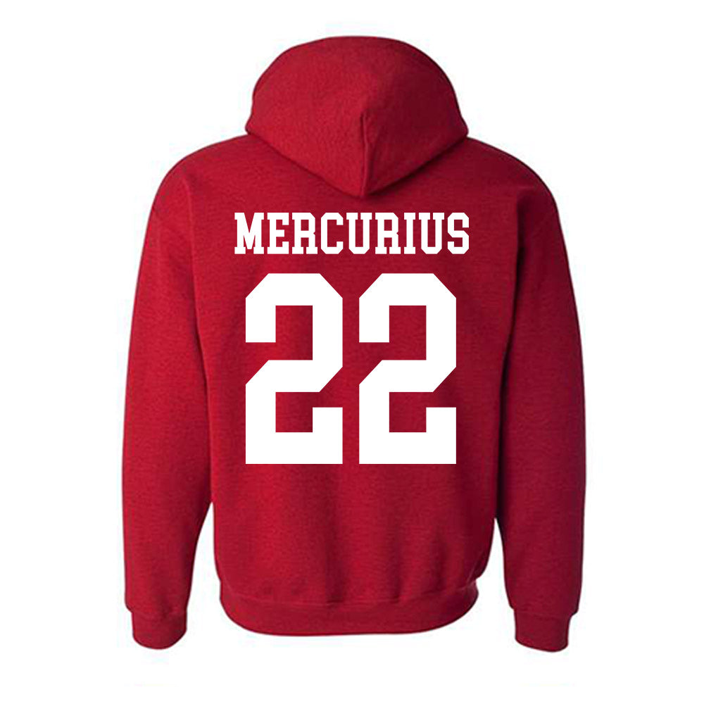 Oklahoma - NCAA Baseball : LJ Mercurius - Classic Shersey Hooded Sweatshirt-1