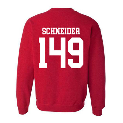Oklahoma - NCAA Wrestling : Layton Schneider - Classic Shersey Crewneck Sweatshirt-1