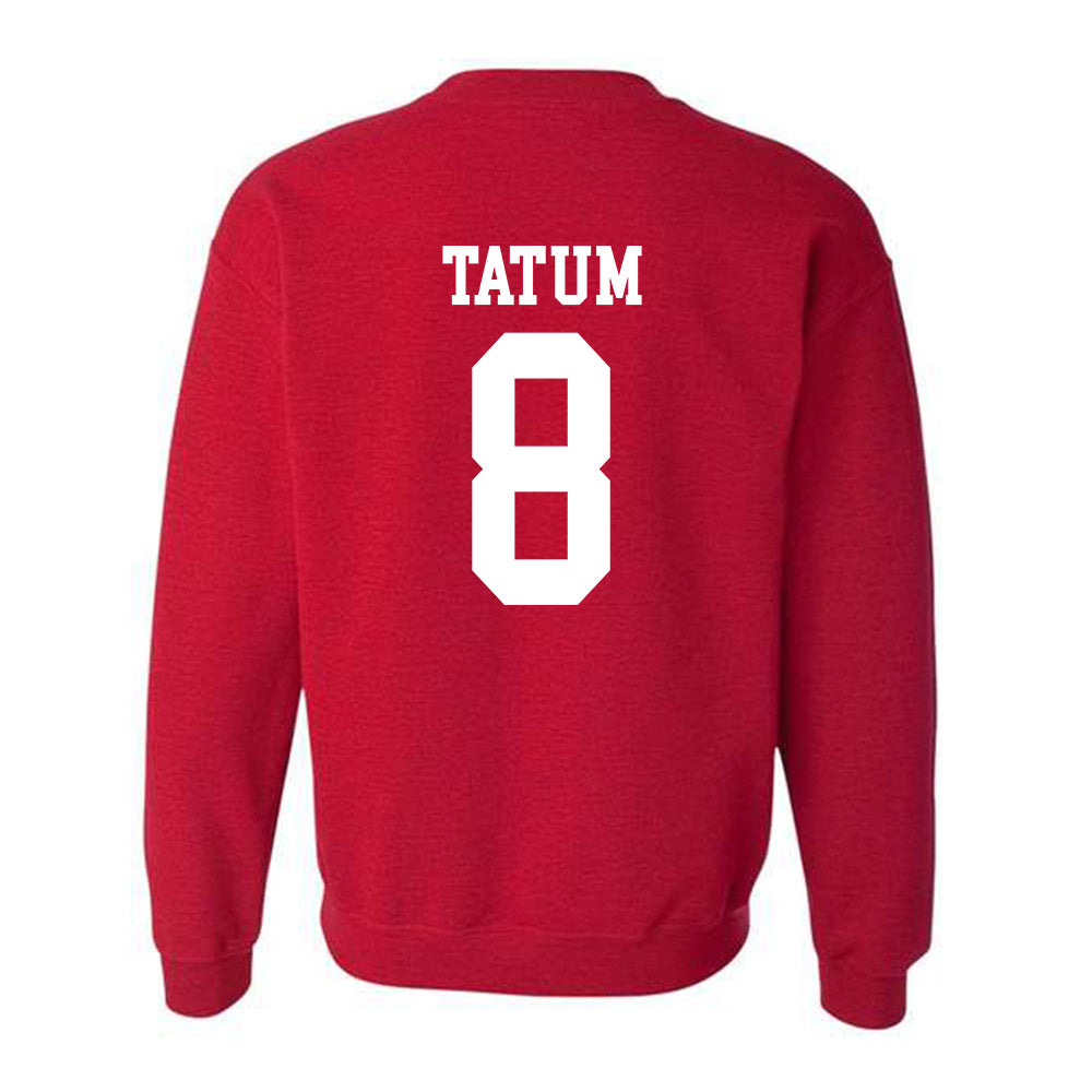 Oklahoma - NCAA Football : Taylor Tatum - Classic Shersey Crewneck Sweatshirt-1
