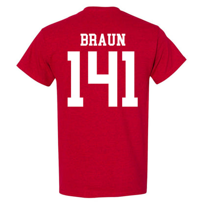 Oklahoma - NCAA Wrestling : Alex Braun - Classic Shersey T-Shirt-1