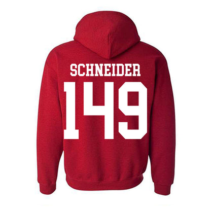 Oklahoma - NCAA Wrestling : Layton Schneider - Classic Shersey Hooded Sweatshirt-1