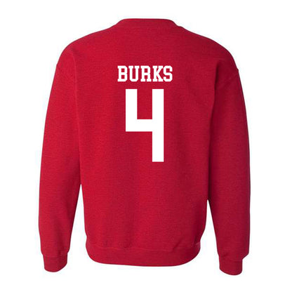 Oklahoma - NCAA Football : Deion Burks - Classic Shersey Crewneck Sweatshirt-1