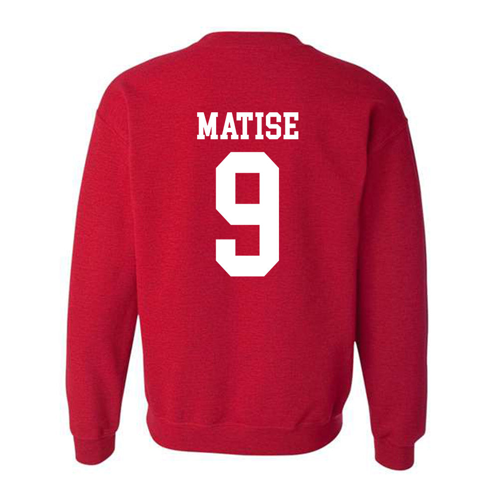 Oklahoma - NCAA Women's Soccer : Keller Matise - Classic Shersey Crewneck Sweatshirt-1