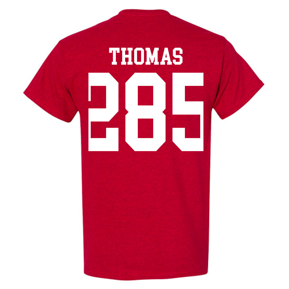 Oklahoma - NCAA Wrestling : Ricky Thomas - Classic Shersey T-Shirt-1