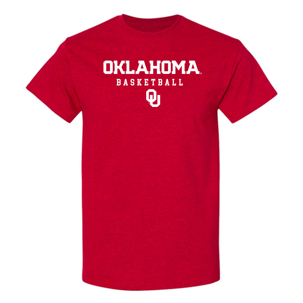 Oklahoma - NCAA Men's Basketball : Tae Davis - Classic Shersey T-Shirt-0