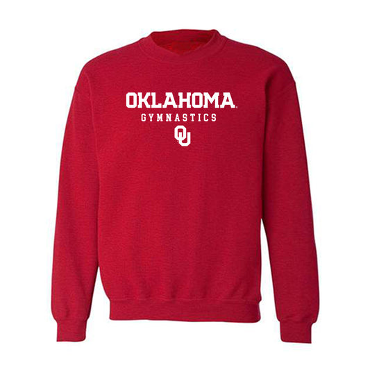 Oklahoma - NCAA Women's Gymnastics : Lily Pederson - Classic Shersey Crewneck Sweatshirt-0