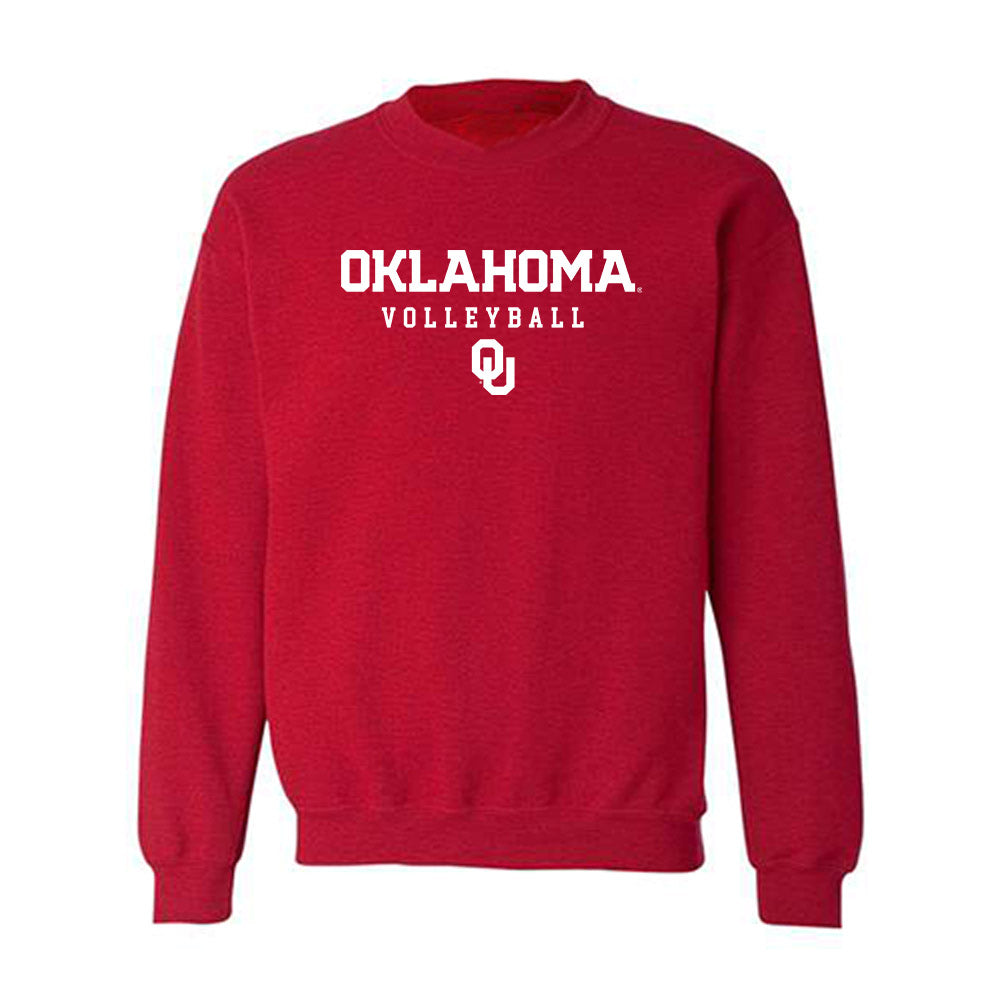 Oklahoma - NCAA Women's Volleyball : Emoni Bush - Classic Shersey Crewneck Sweatshirt-0