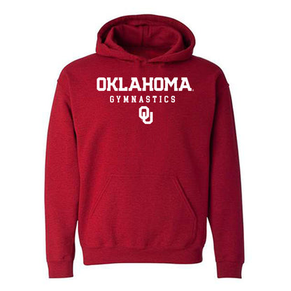 Oklahoma - NCAA Women's Gymnastics : Aspen Lenczner - Classic Shersey Hooded Sweatshirt-0
