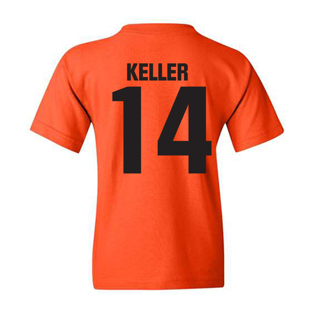 Oklahoma State - NCAA Men's Basketball : Jamyron Keller - Classic Shersey Youth T-Shirt-1