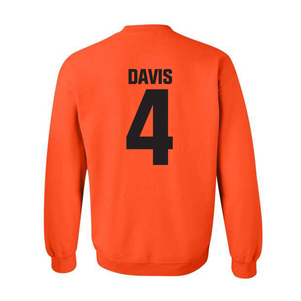 Oklahoma State - NCAA Men's Basketball : Davonte Davis - Classic Shersey Crewneck Sweatshirt-1