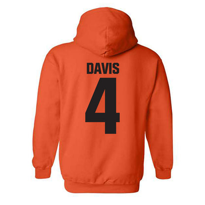 Oklahoma State - NCAA Men's Basketball : Davonte Davis - Classic Shersey Hooded Sweatshirt-1