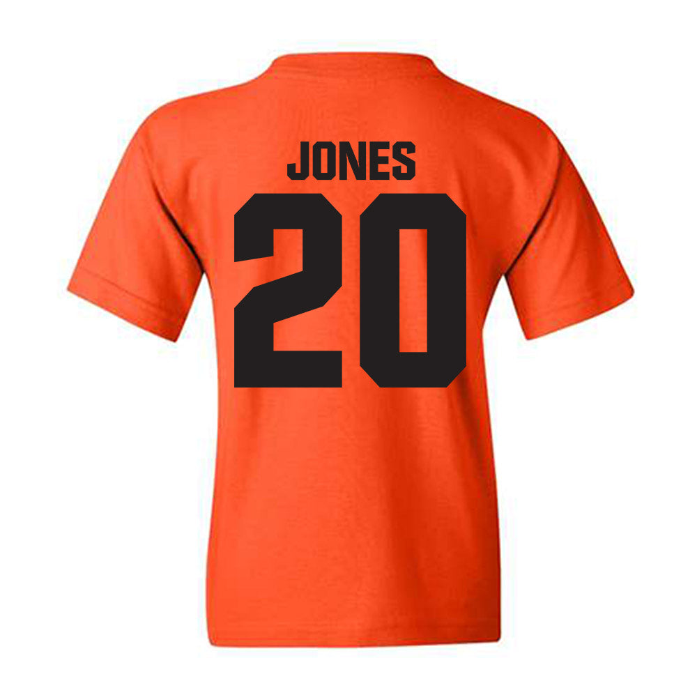 Oklahoma State - NCAA Women's Basketball : Stacie Jones - Classic Shersey Youth T-Shirt-1