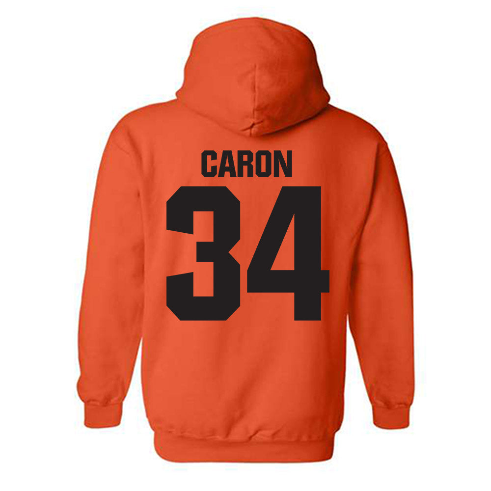 Oklahoma State - NCAA Men's Basketball : Tyler Caron - Classic Shersey Hooded Sweatshirt