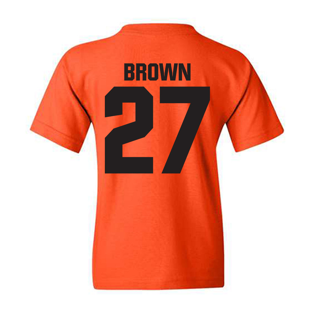 Oklahoma State - NCAA Baseball : Matthew Brown - Classic Shersey Youth T-Shirt-1