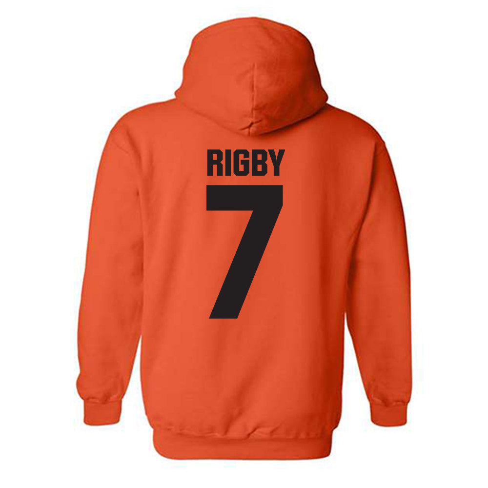 Oklahoma State - NCAA Football : Shamar Rigby - Classic Shersey Hooded Sweatshirt-1