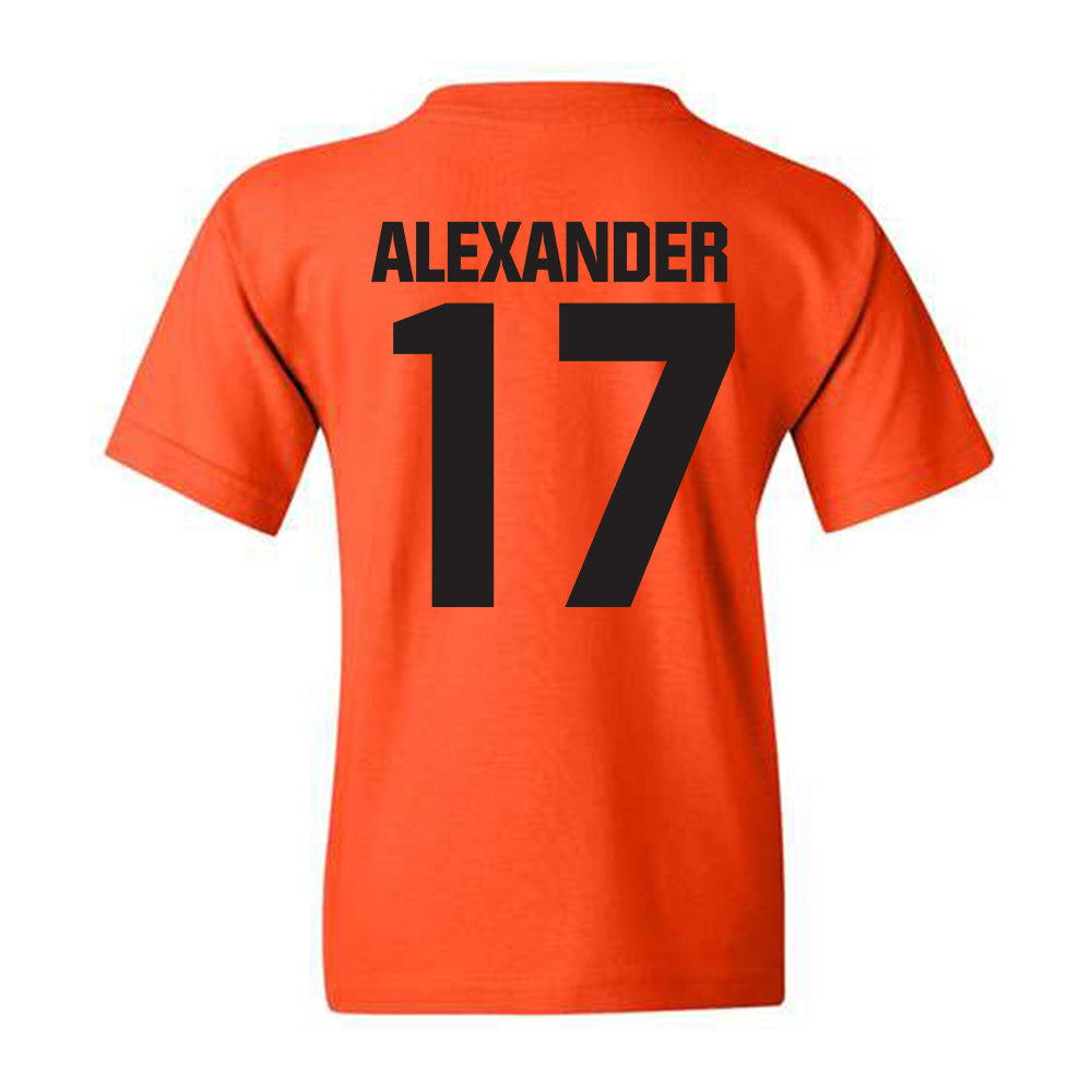 Oklahoma State - NCAA Baseball : Elijah Alexander - Classic Shersey Youth T-Shirt