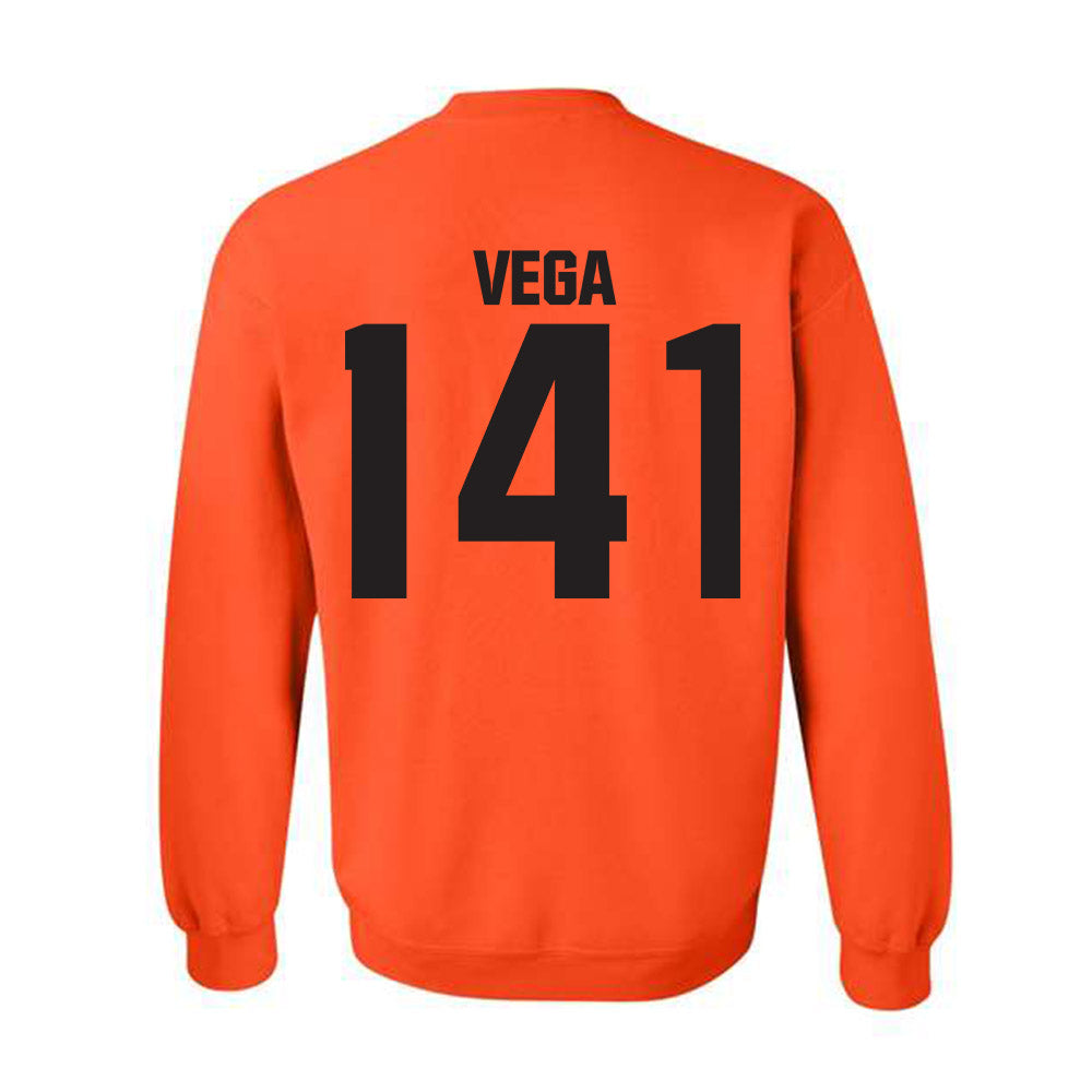 Oklahoma State - NCAA Wrestling : Sergio Vega - Classic Shersey Crewneck Sweatshirt-1