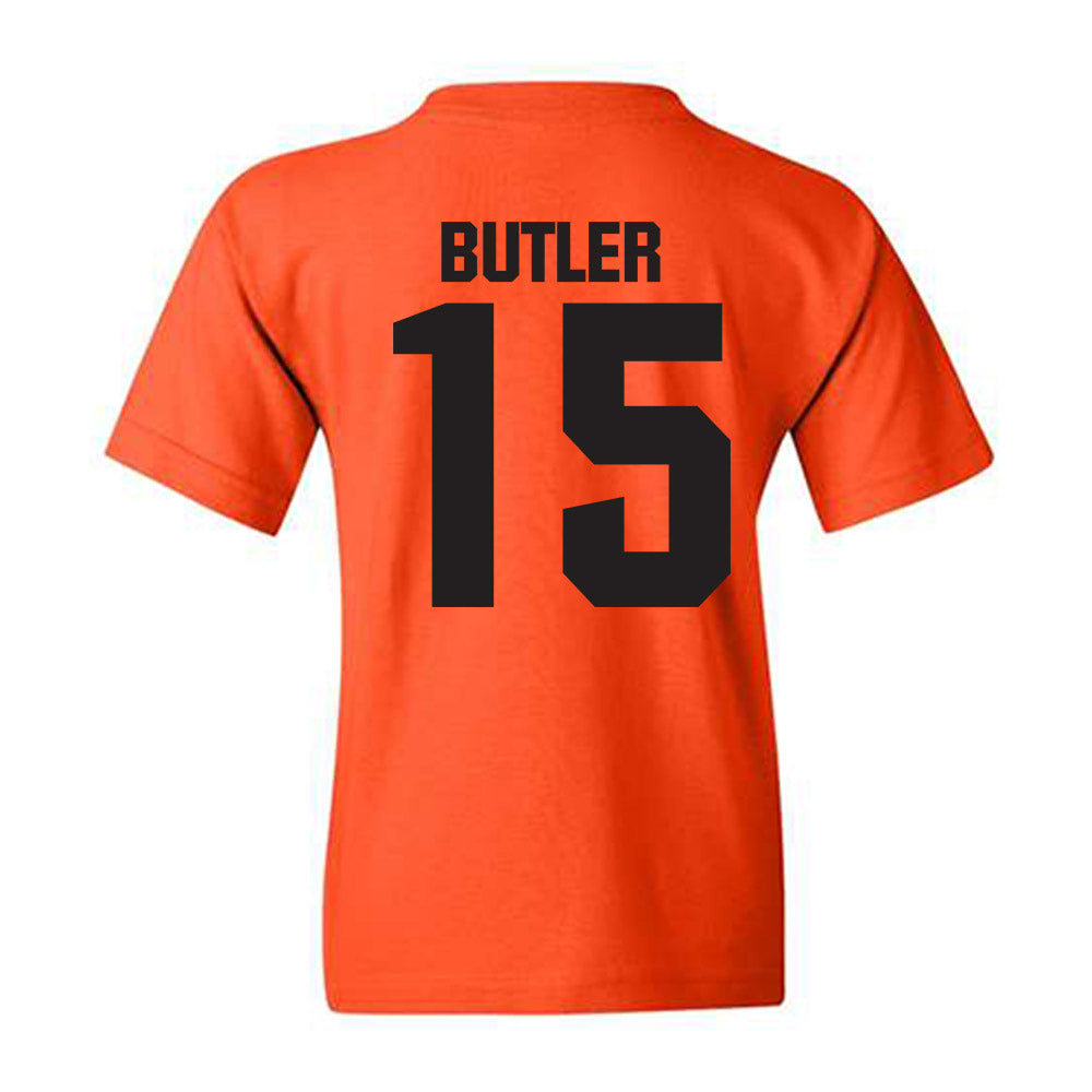 Oklahoma State - NCAA Women's Basketball : Brenna Butler - Classic Shersey Youth T-Shirt-1