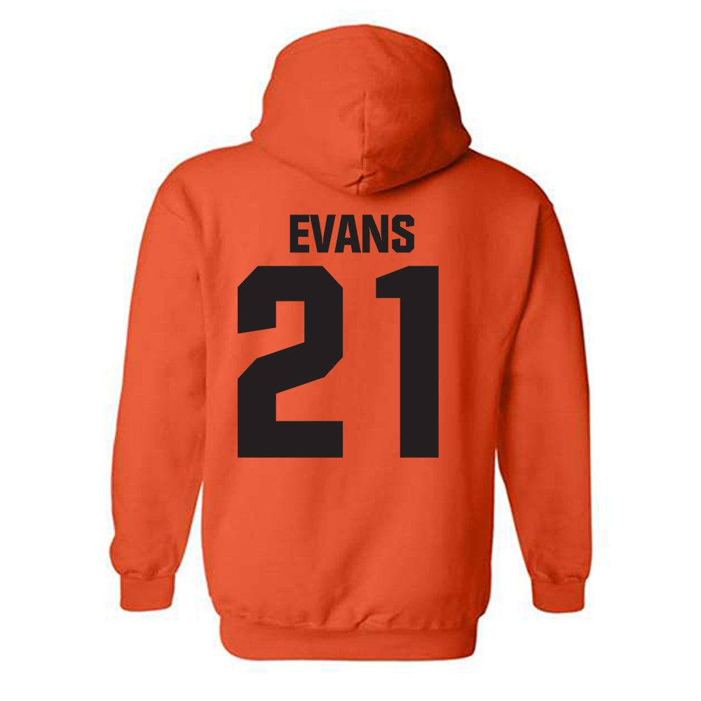 Oklahoma State - NCAA Women's Basketball : Kennedy Evans - Classic Shersey Hooded Sweatshirt-1