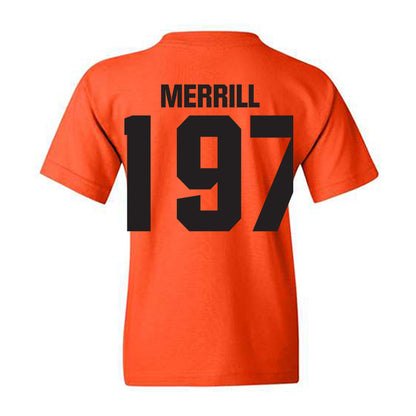 Oklahoma State - NCAA Wrestling : Cody Merrill - Classic Shersey Youth T-Shirt-1