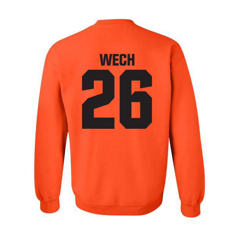 Oklahoma State - NCAA Baseball : Noah Wech - Classic Shersey Crewneck Sweatshirt-1