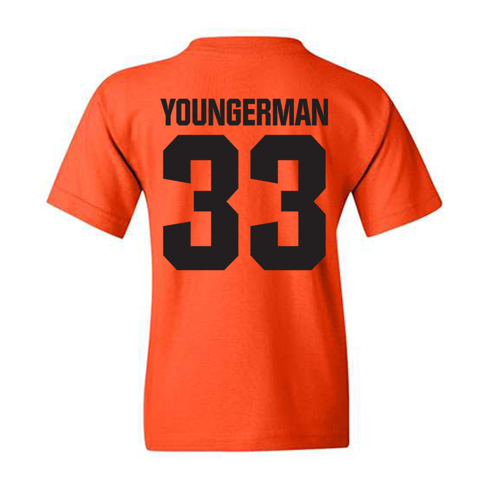 Oklahoma State - NCAA Baseball : Sean Youngerman - Classic Shersey Youth T-Shirt-1