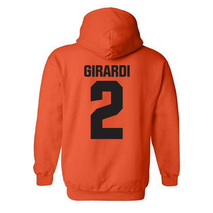 Oklahoma State - NCAA Women's Basketball : Lena Girardi - Classic Shersey Hooded Sweatshirt-1