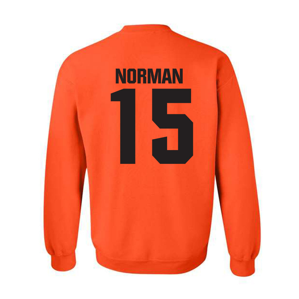 Oklahoma State - NCAA Baseball : Sebastian Norman - Classic Shersey Crewneck Sweatshirt-1