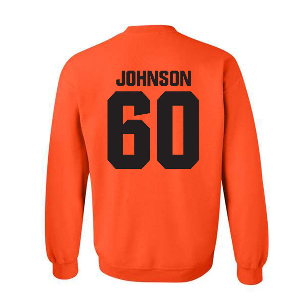 Oklahoma State - NCAA Football : Chauncey Johnson - Classic Shersey Crewneck Sweatshirt