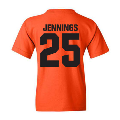 Oklahoma State - NCAA Men's Basketball : Robert Jennings - Classic Shersey Youth T-Shirt