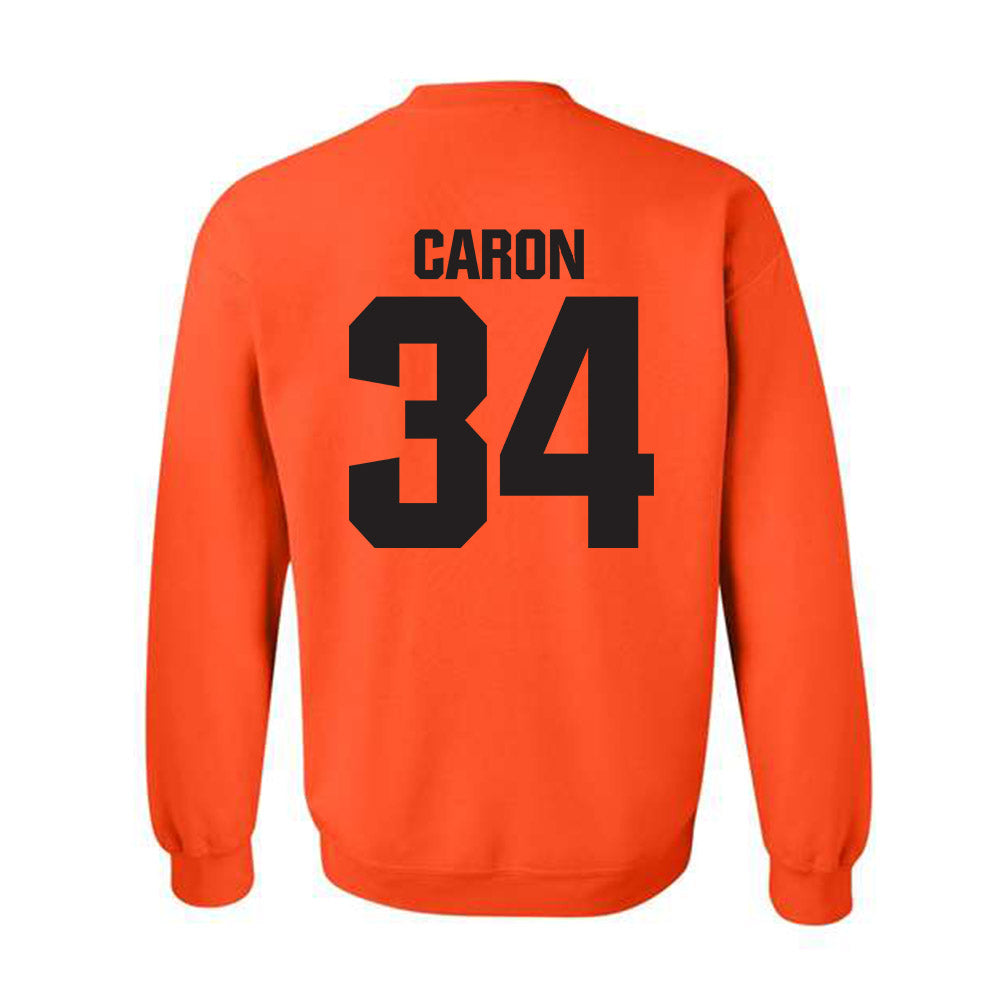 Oklahoma State - NCAA Men's Basketball : Tyler Caron - Classic Shersey Crewneck Sweatshirt