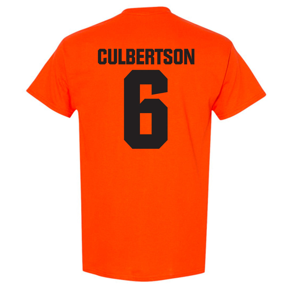 Oklahoma State - NCAA Baseball : Drew Culbertson - Classic Shersey T-Shirt-1