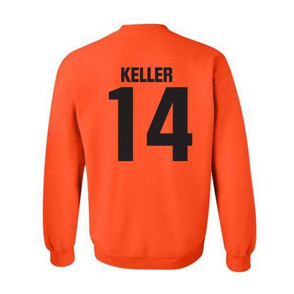 Oklahoma State - NCAA Men's Basketball : Jamyron Keller - Classic Shersey Crewneck Sweatshirt-1