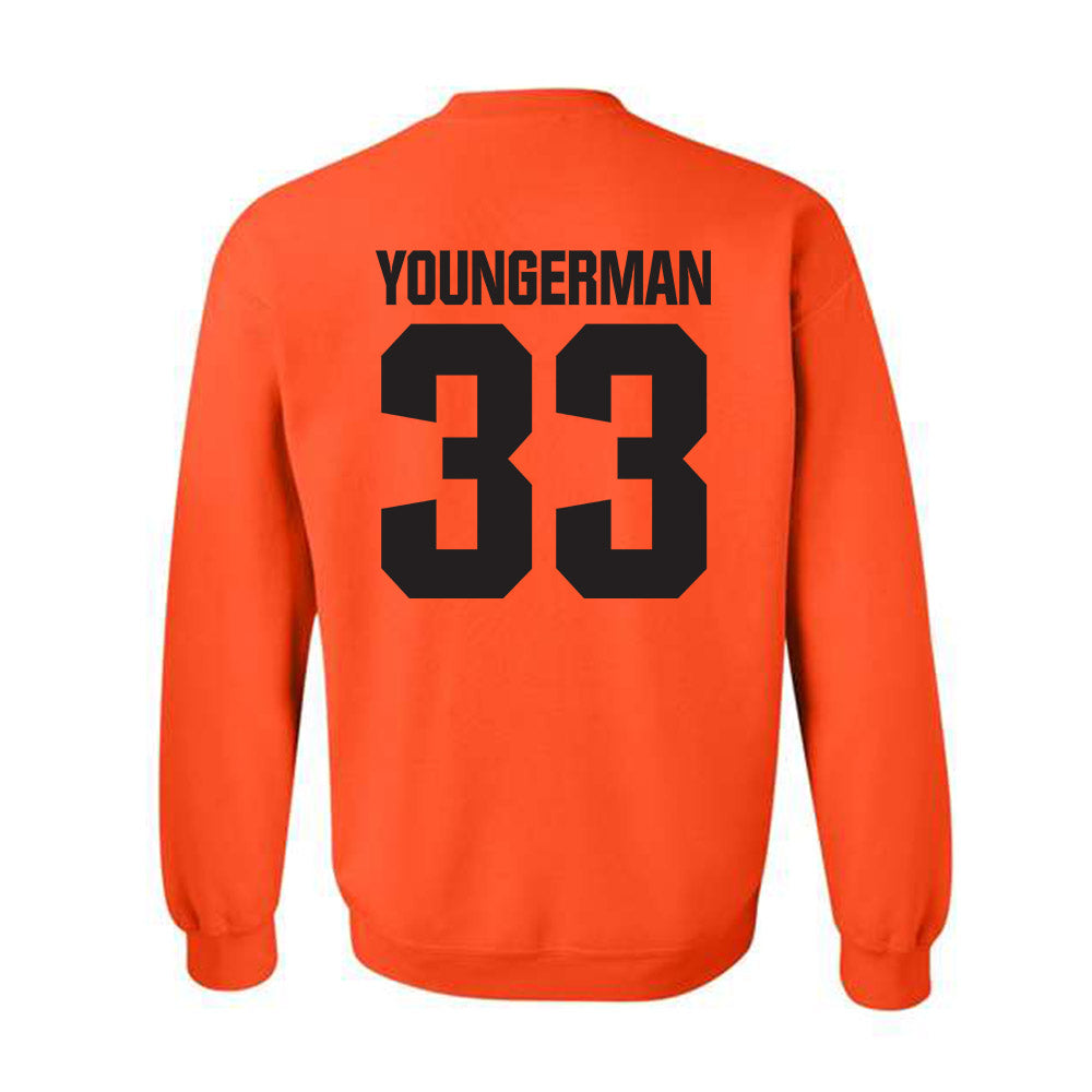 Oklahoma State - NCAA Baseball : Sean Youngerman - Classic Shersey Crewneck Sweatshirt-1