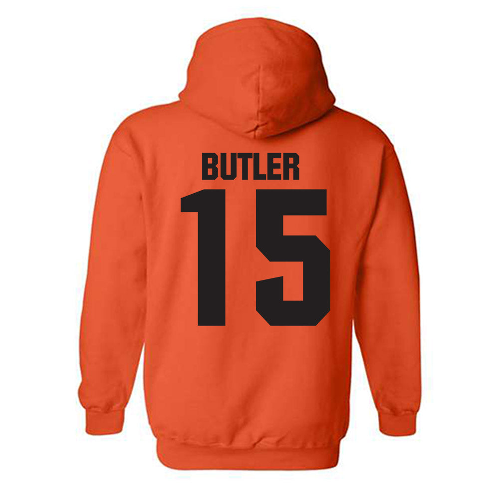 Oklahoma State - NCAA Women's Basketball : Brenna Butler - Classic Shersey Hooded Sweatshirt-1