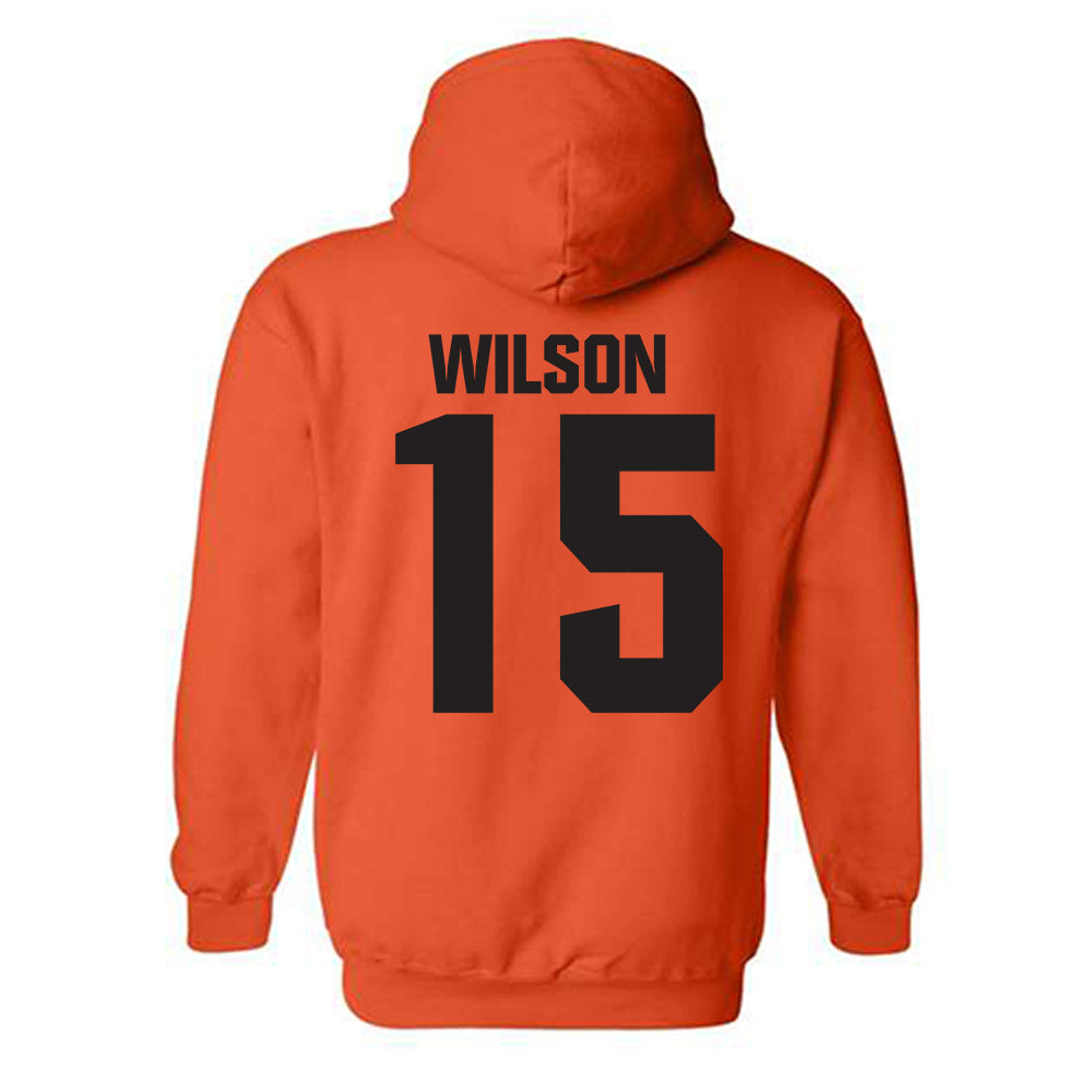 Oklahoma State - NCAA Football : Garret Wilson - Classic Shersey Hooded Sweatshirt