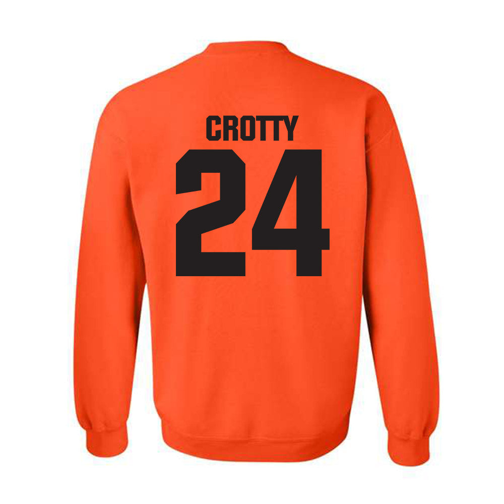 Oklahoma State - NCAA Men's Basketball : Ryan Crotty - Classic Shersey Crewneck Sweatshirt-1